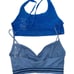 Bundle of 2 Free People Free Movement/Intimately Blue Bras