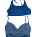 Bundle of 2 Free People Free Movement/Intimately Blue Bras