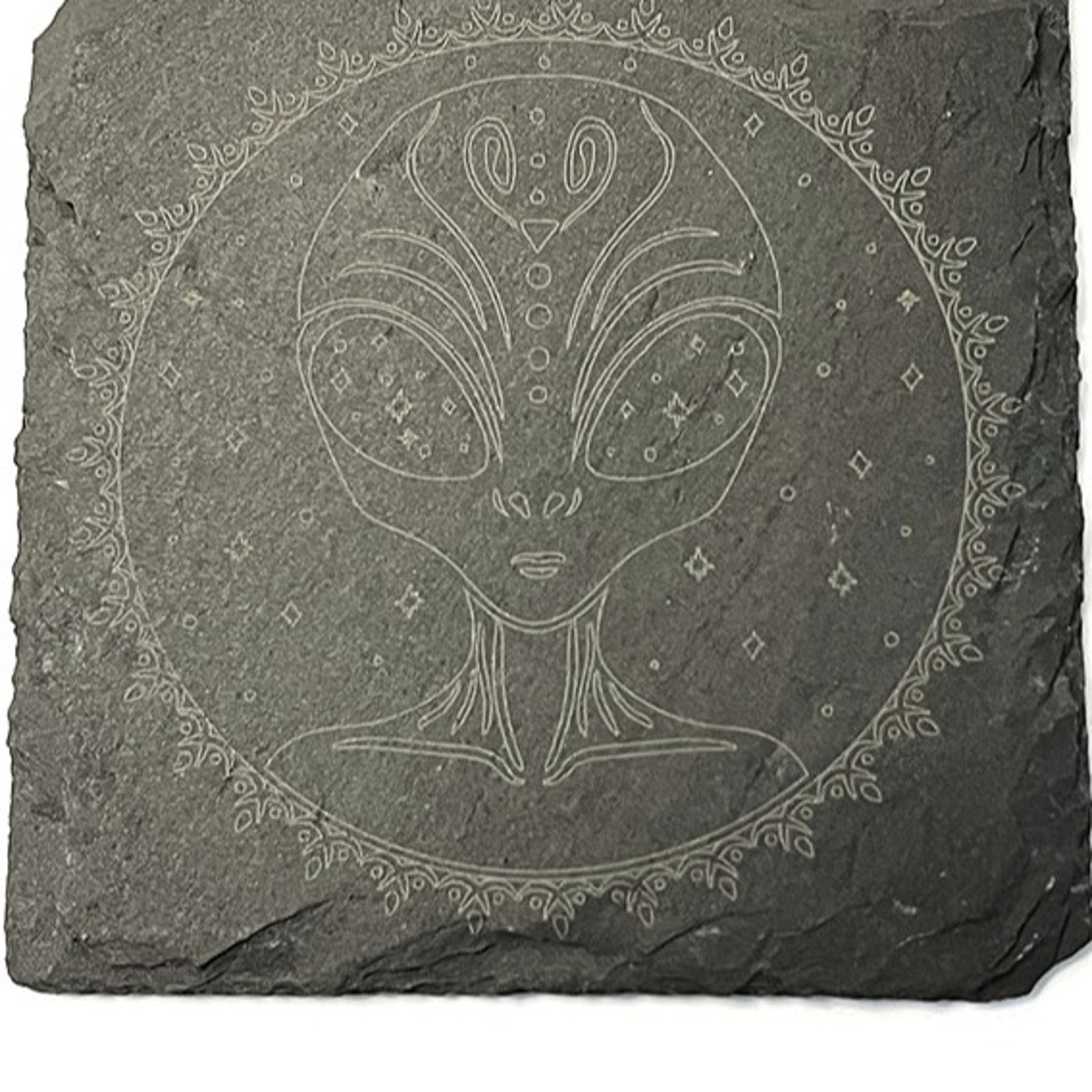 Aliens Laser Cut Slate Coaster Set of 4 Brand New Ready to Ship 4 X 4