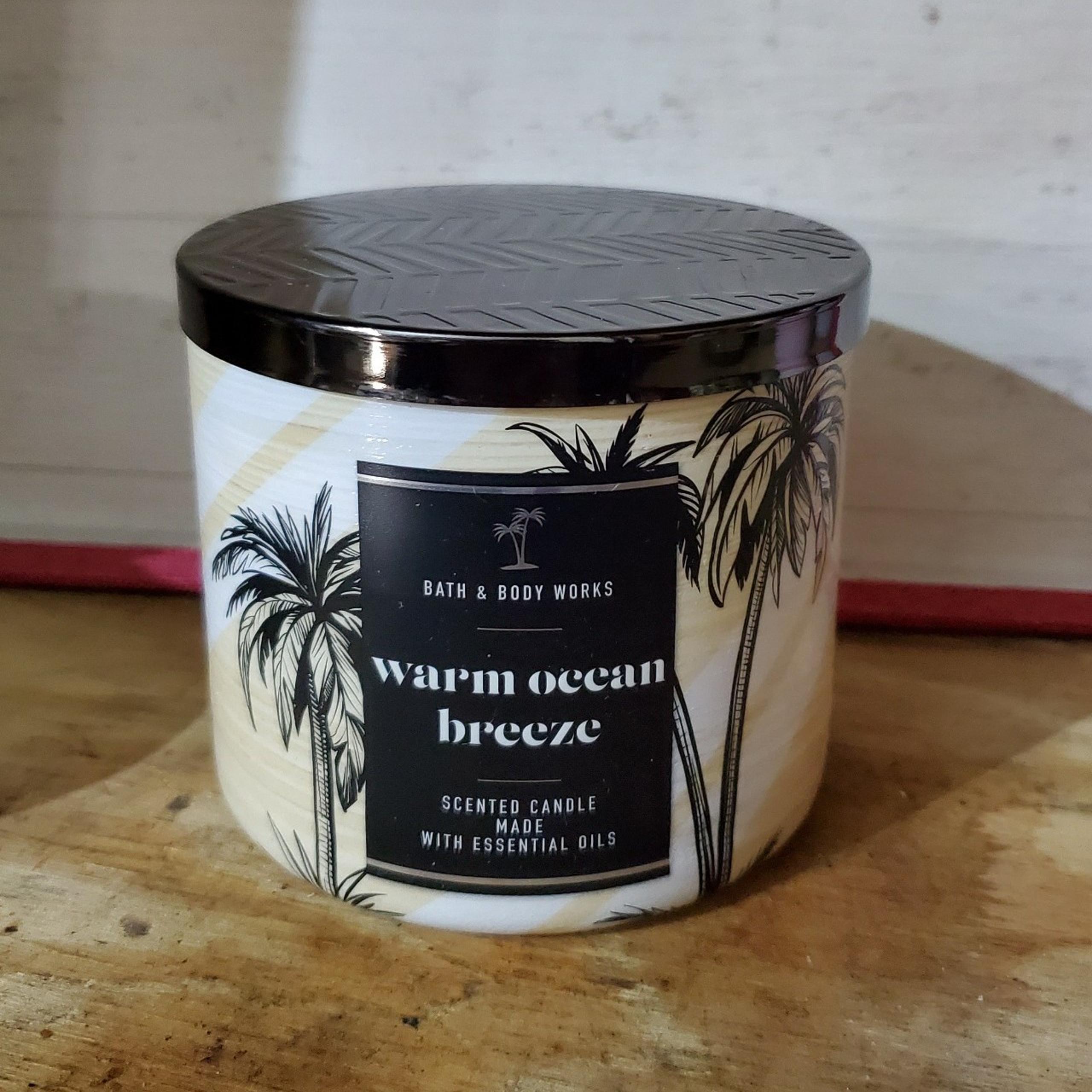 Warm Ocean Breeze 3-Wick Candle