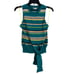 Parker Aqua Striped Sleeveless Knit Top Size Small New