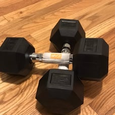 CAP Barbell Hex Dumbbell, 15lb Pair (2)