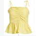 Anthropologie peplum top