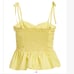 Anthropologie peplum top