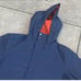 Barbour Mens Jacket Blue 2XL Foxtrot Hooded Raincoat Waterproof Outdoor Casual