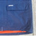 Barbour Mens Jacket Blue 2XL Foxtrot Hooded Raincoat Waterproof Outdoor Casual