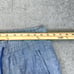 Athleta Retreat Blue Chambray Linen Jogger Pants Zip pockets 531704 Size 6