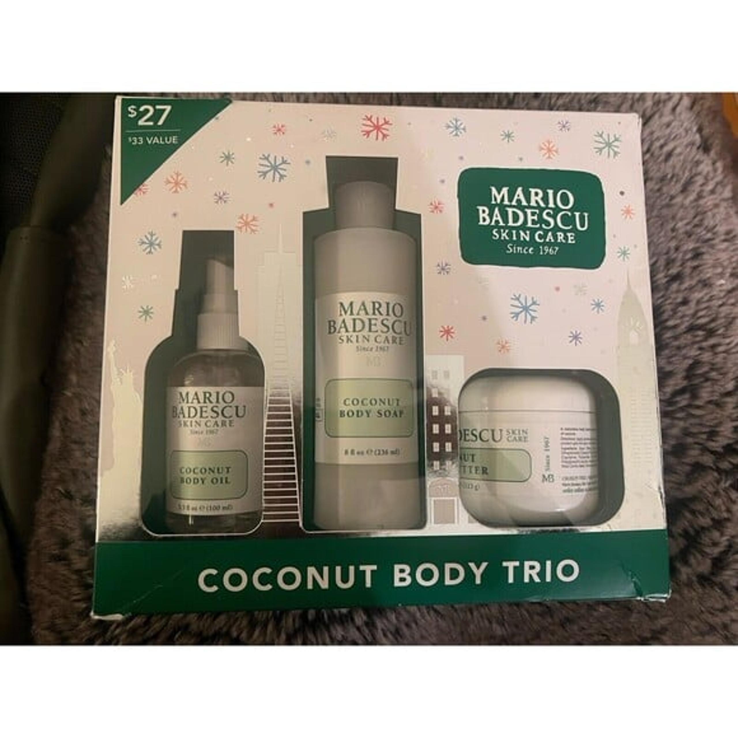 MARIO BADESCU SKIN CARE Coconut Body Holiday Trio