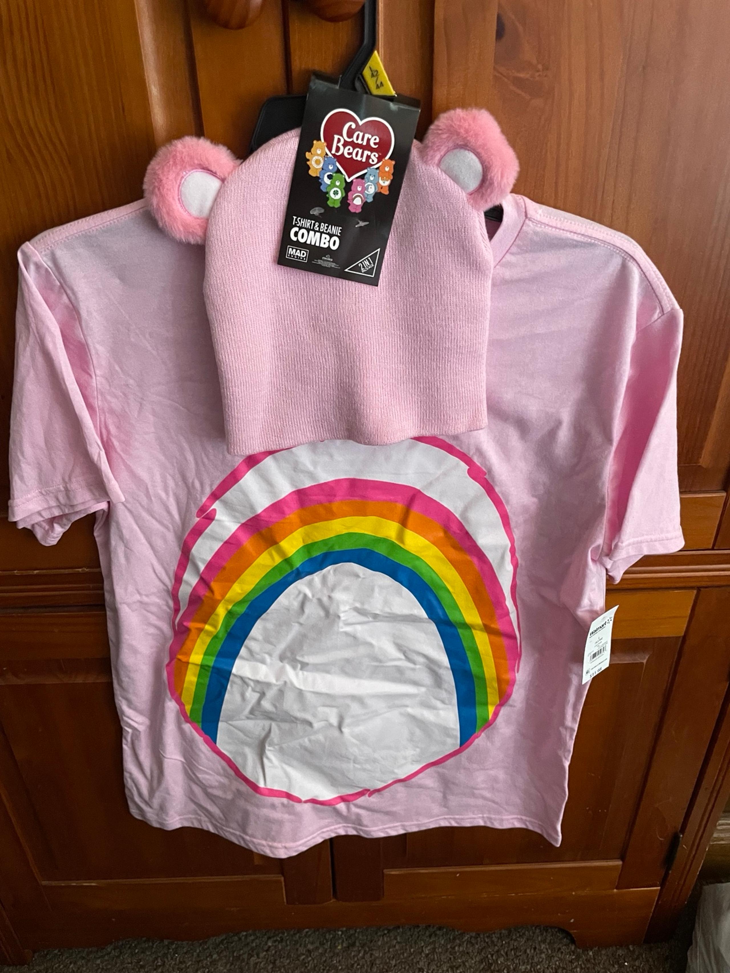 Care Bears shirt w/ hat (Size large)