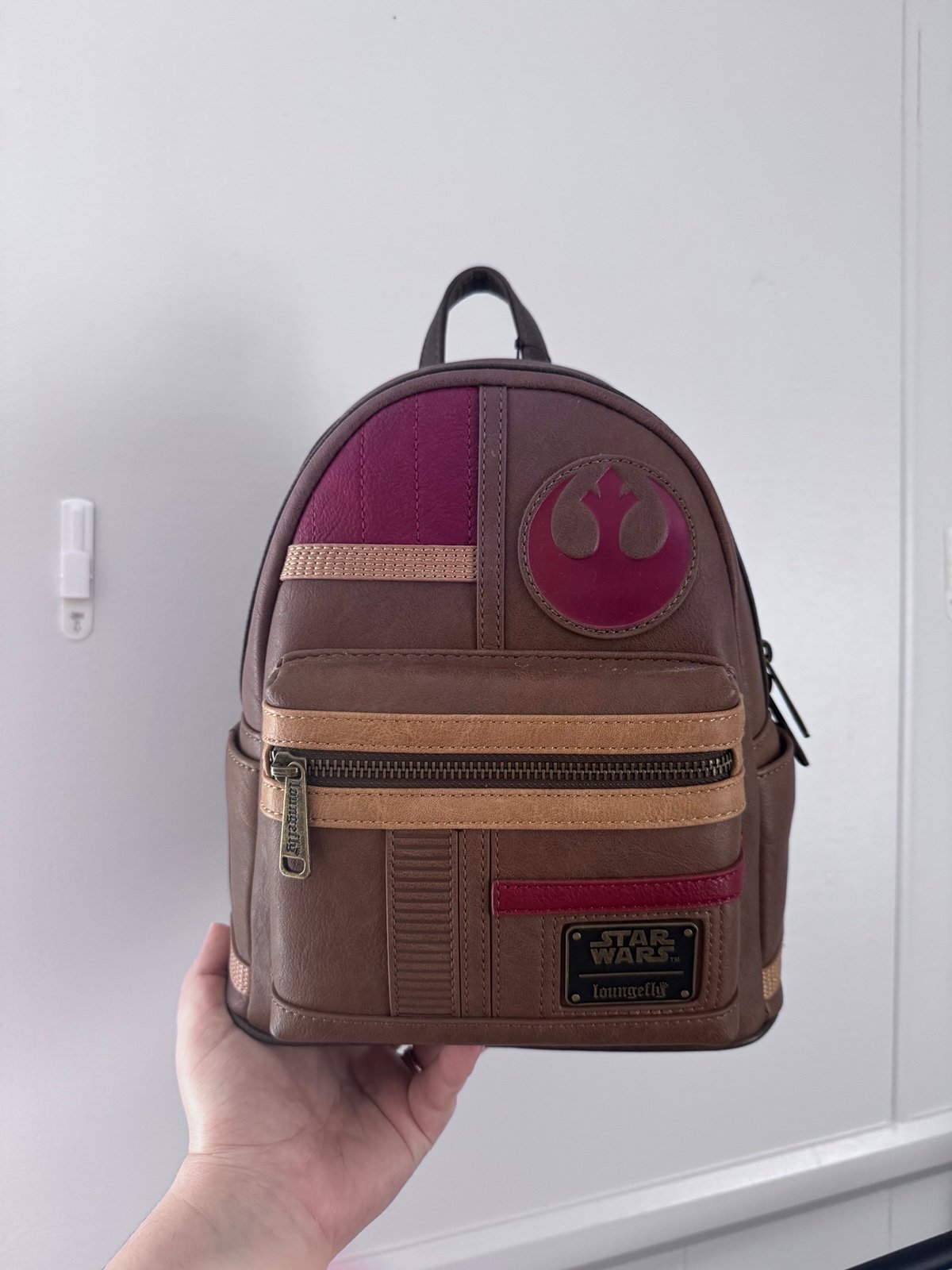 Loungefly Star Wars The Last Jedi Rebel Finn Mini Backpack