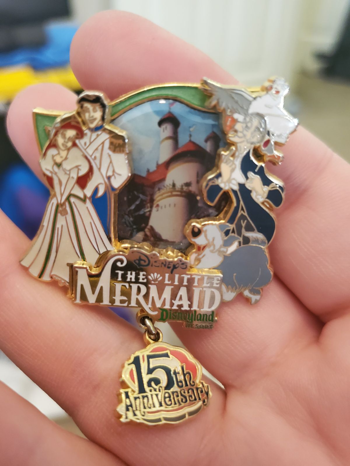 Little Mermaid 25th Anniversery Pins