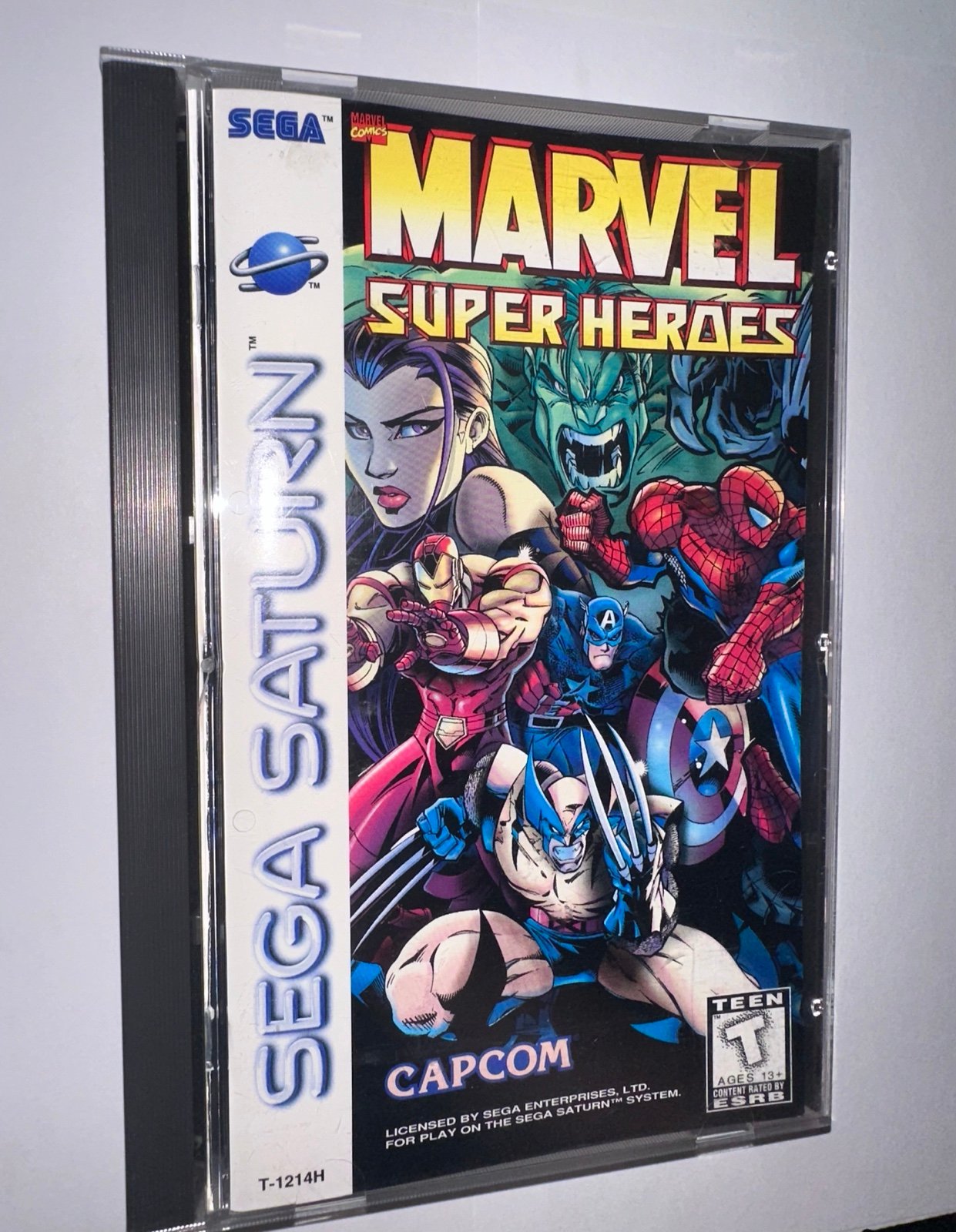 Marvel Super Heroes (Sega Saturn, 1997) CIB