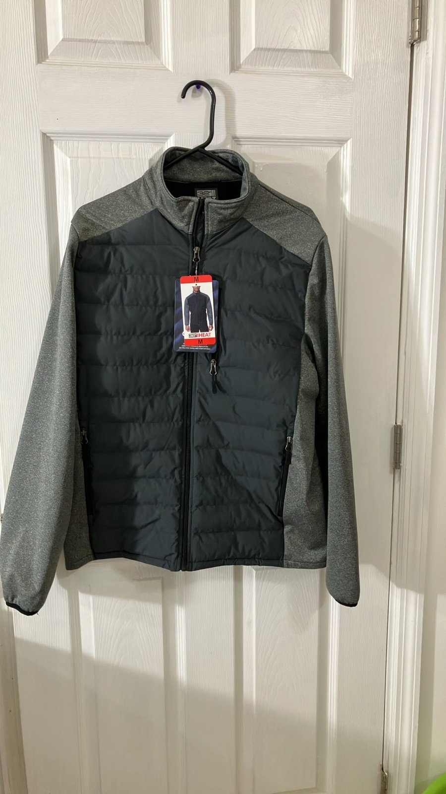 Men's Gray Heated Jacket