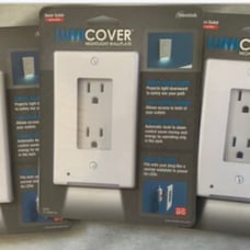 3pk- Westek LumiCover Wallplate White LC-CDDO-W