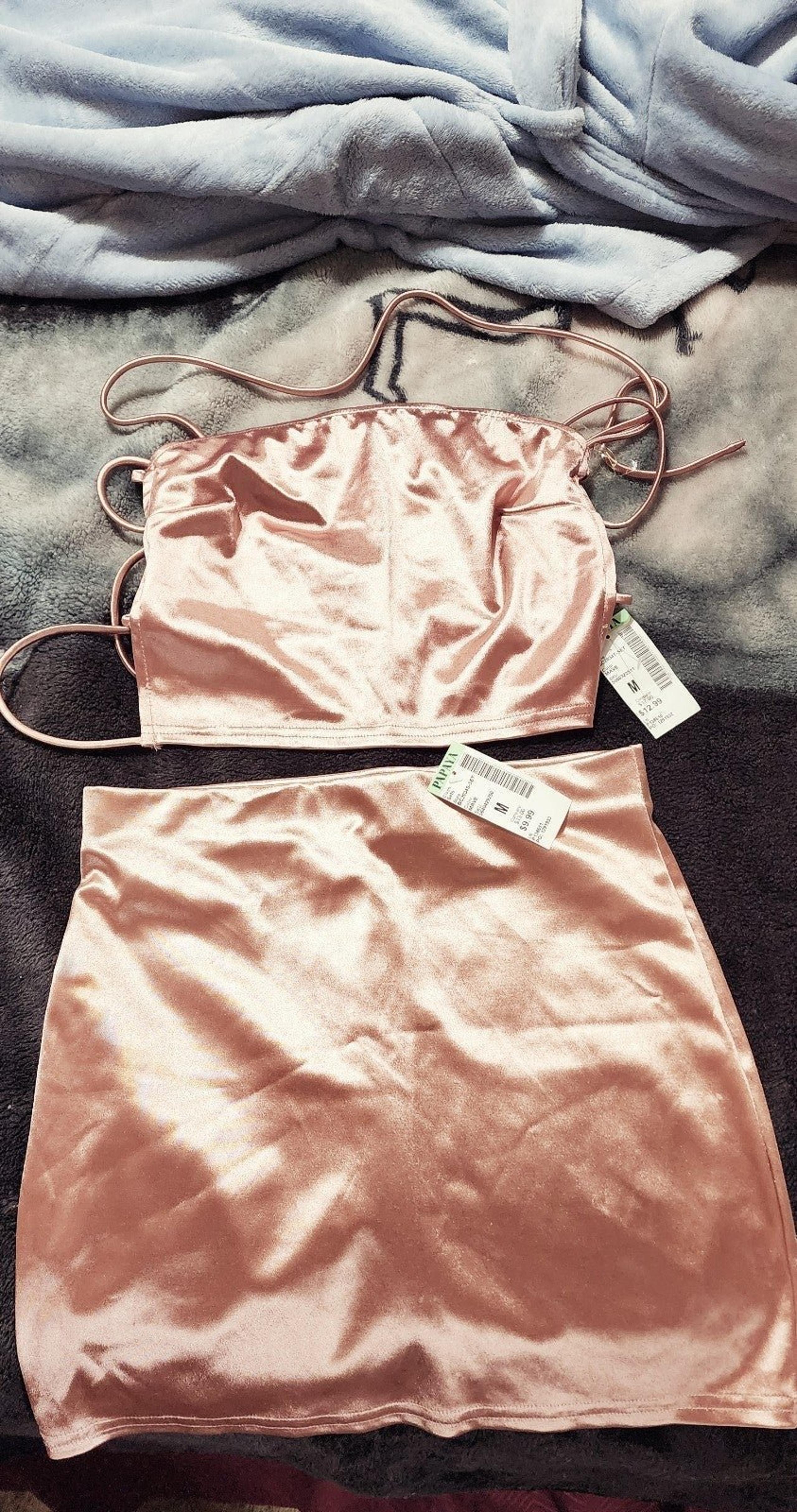 NWT Papaya skirt set M