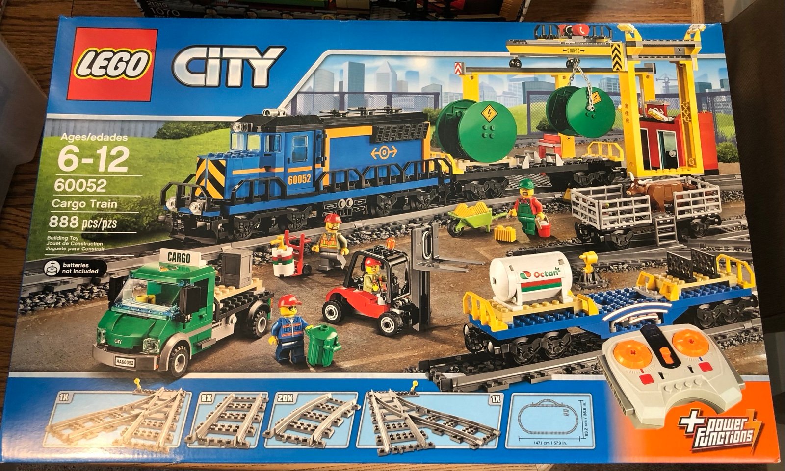 Lego City Cargo Train Retired Set