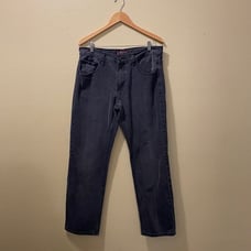 Men’s 36x31 Akademiks Artfully Crafter Collection Distressed Gray Denim Jeans