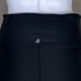 WeWoreWhat Solid Lace Up Biker Shorts in Black (XL)