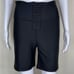 WeWoreWhat Solid Lace Up Biker Shorts in Black (XL)