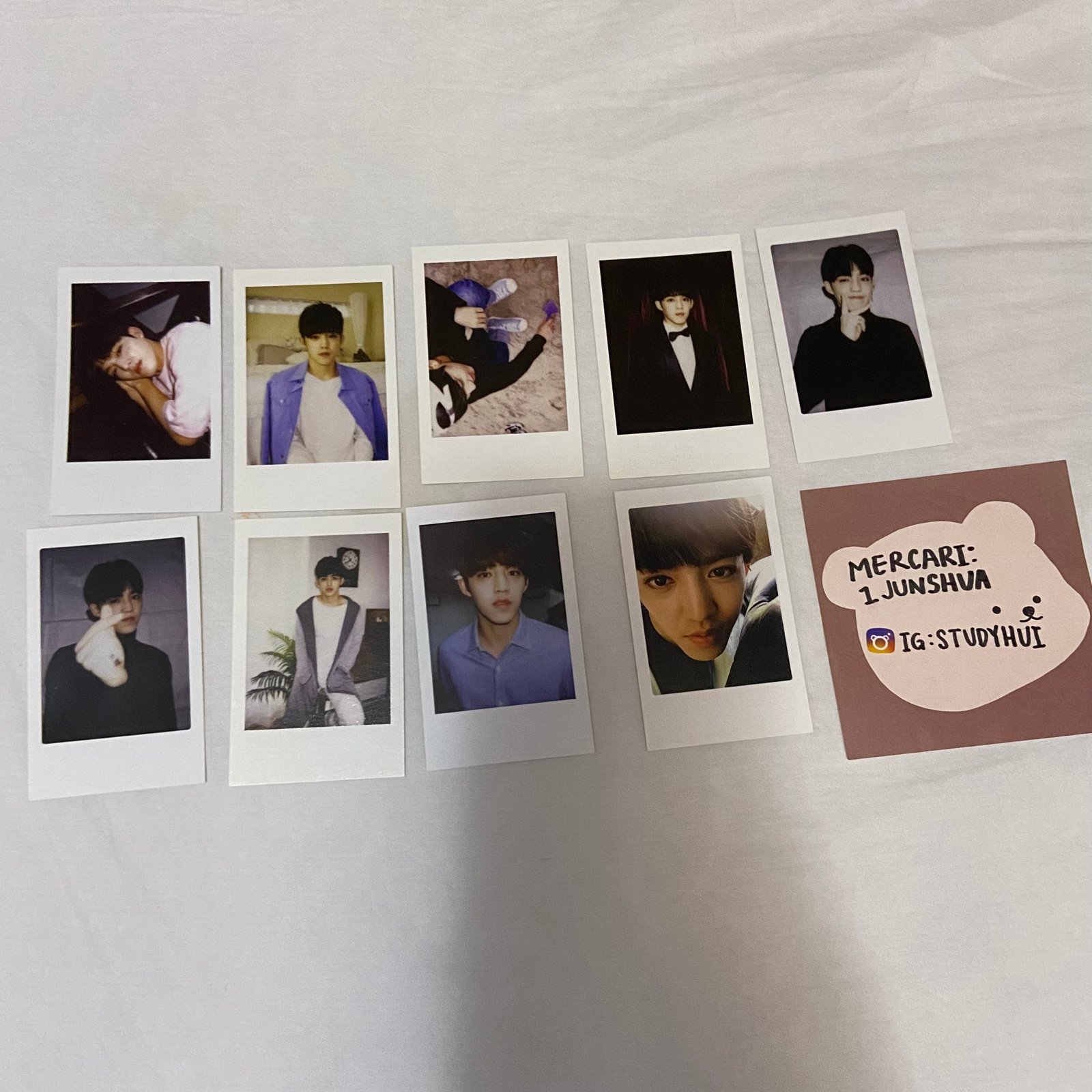 Scoups Concert Polaroid Photocards
