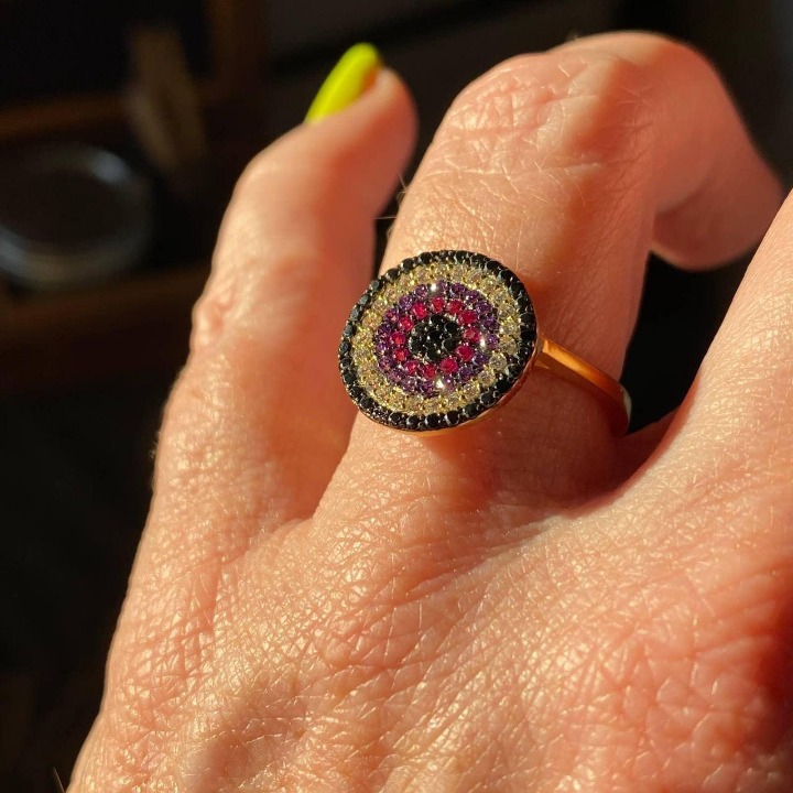 Ring Size 6,10,Set with Diamonelle