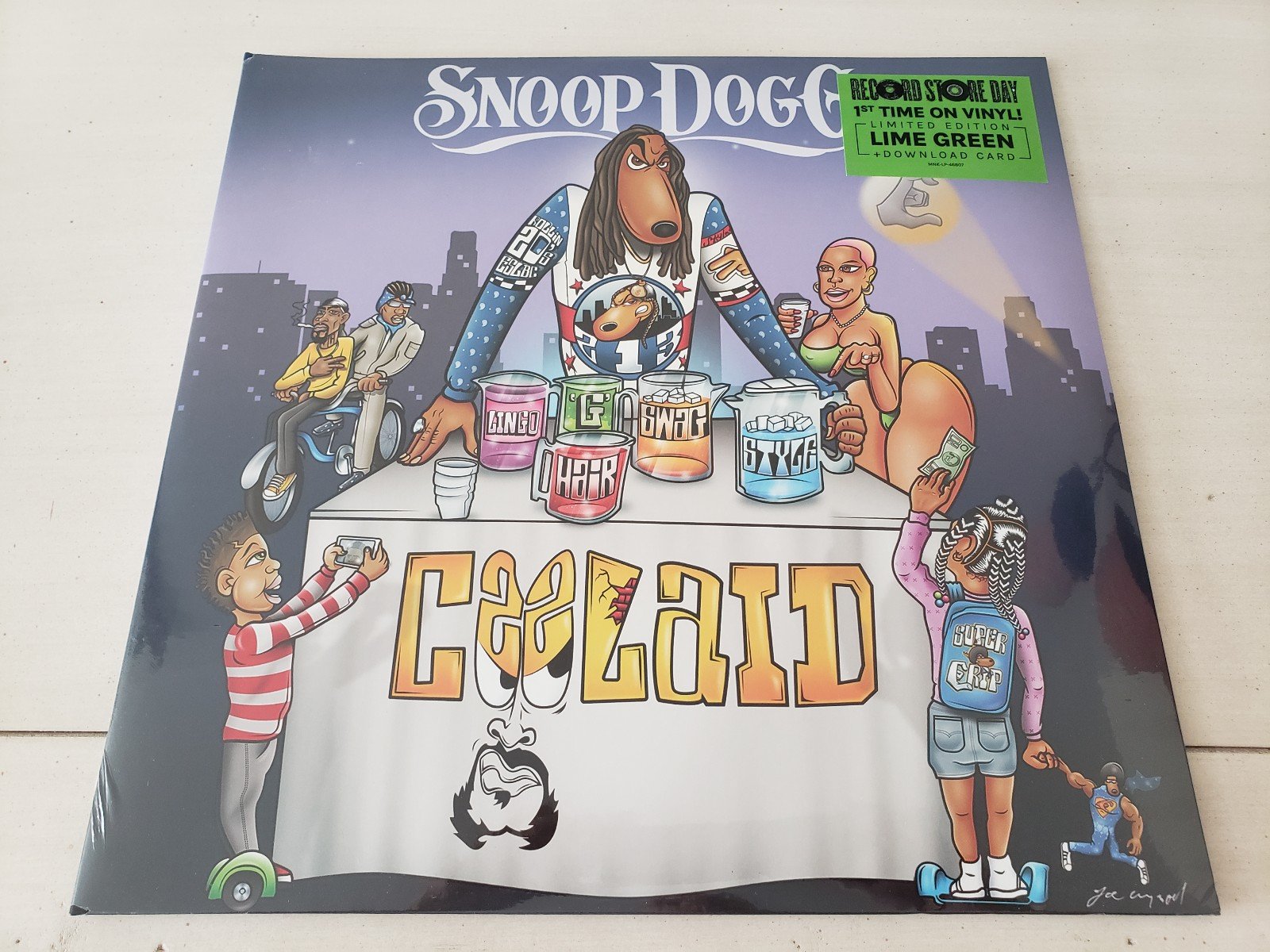 SNOOP DOGG COOLAID (2022 RSD) BRAND NEW SEALED LIME GREEN VINYL LP