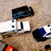 Vintage Hotwheels Cars with carrying cas