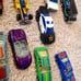 Vintage Hotwheels Cars with carrying cas