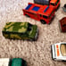 Vintage Hotwheels Cars with carrying cas
