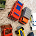 Vintage Hotwheels Cars with carrying cas