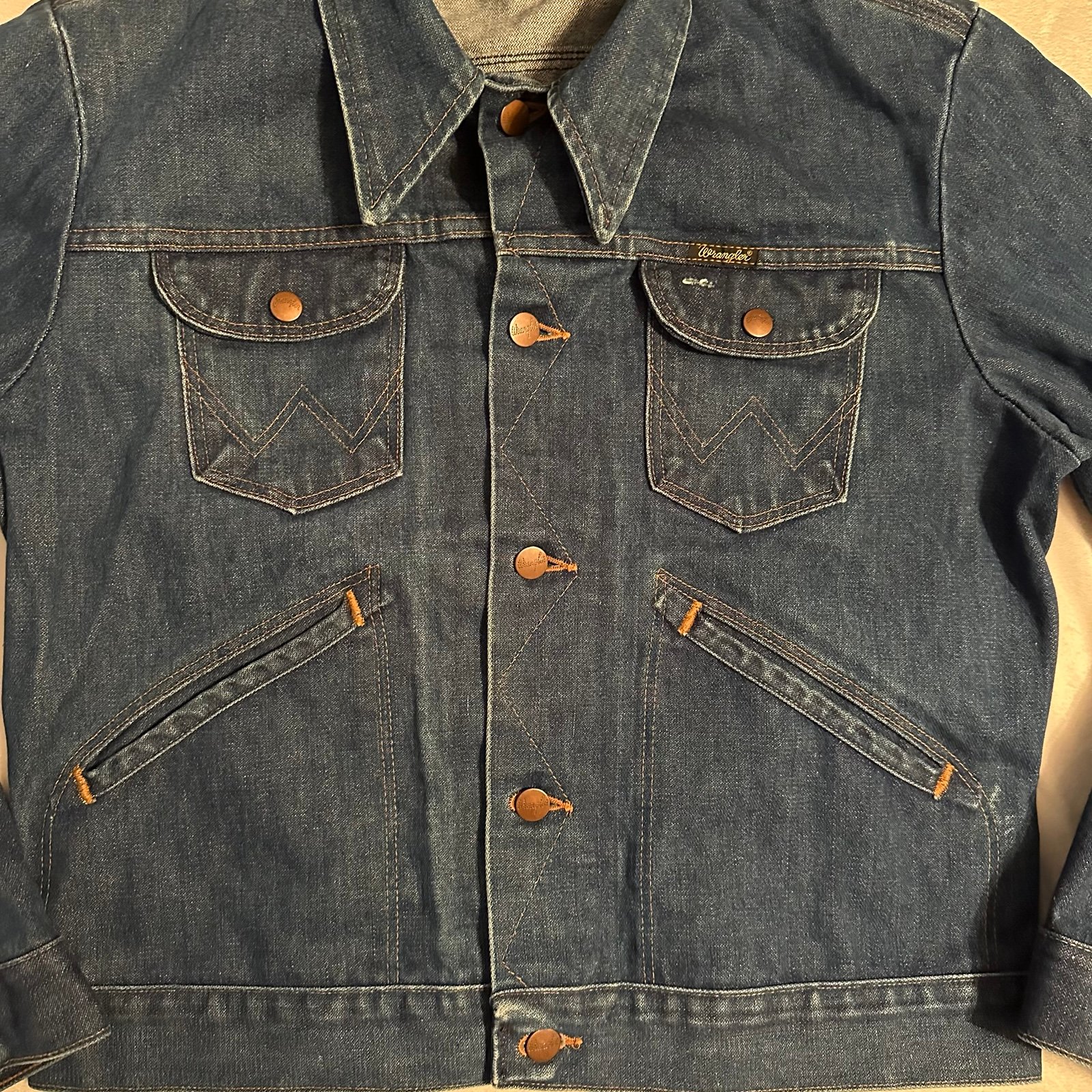 ZARA Men's Graffity Printed Denim Jean Jacket 1466-420-406