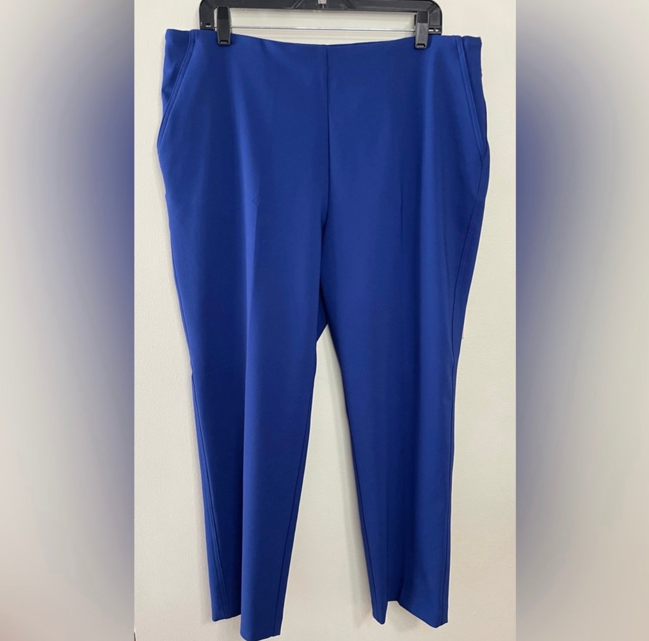 Rachel Zoe Dress Casual Pants Hi-Rise Slim Leg Pull On Ankle Sz 16