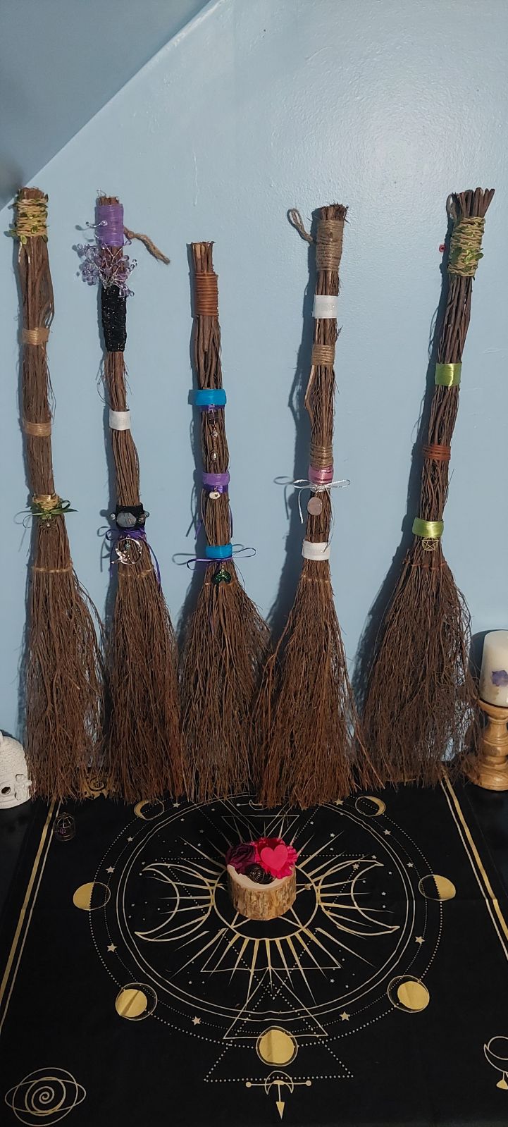 Beautiful handmade Witches Besoms