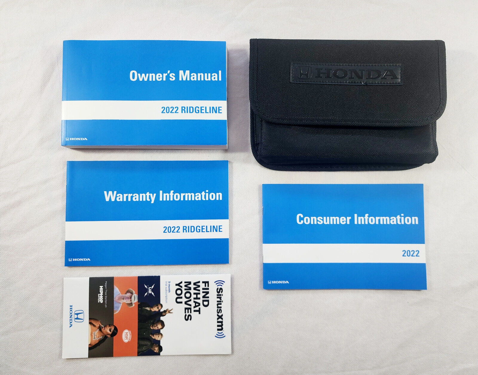 2022 Honda Ridgeline Owner's Manual - Complete Set 22