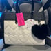 Betsey Johnson XOBecca embossed heart tote bag