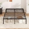 18 Inch Tall Bed No Box Spring Needed,King Size Bed