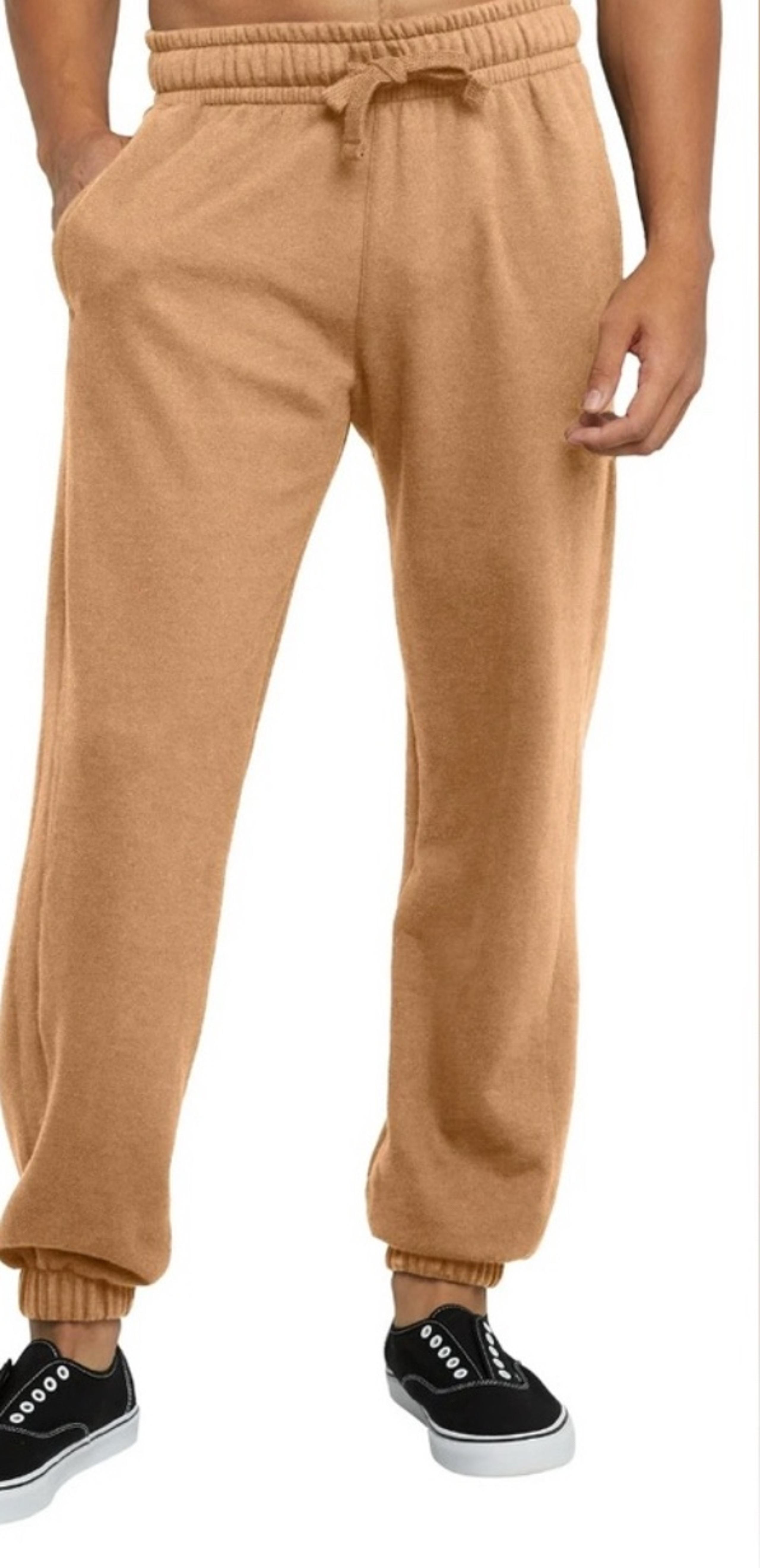 Men’s Hanes Mid Weight Drawstring Waistband Fleece Jogger Style Sweatpants