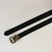 Berge Genuine Leather Snake Skin Belt Brown/Black Made in Italy Size S