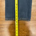 Vintage Anchor Blue Baggy Loose Casual Skater Y2K Denim Jeans Trousers Men 31x30