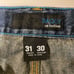 Vintage Anchor Blue Baggy Loose Casual Skater Y2K Denim Jeans Trousers Men 31x30