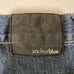 Vintage Anchor Blue Baggy Loose Casual Skater Y2K Denim Jeans Trousers Men 31x30