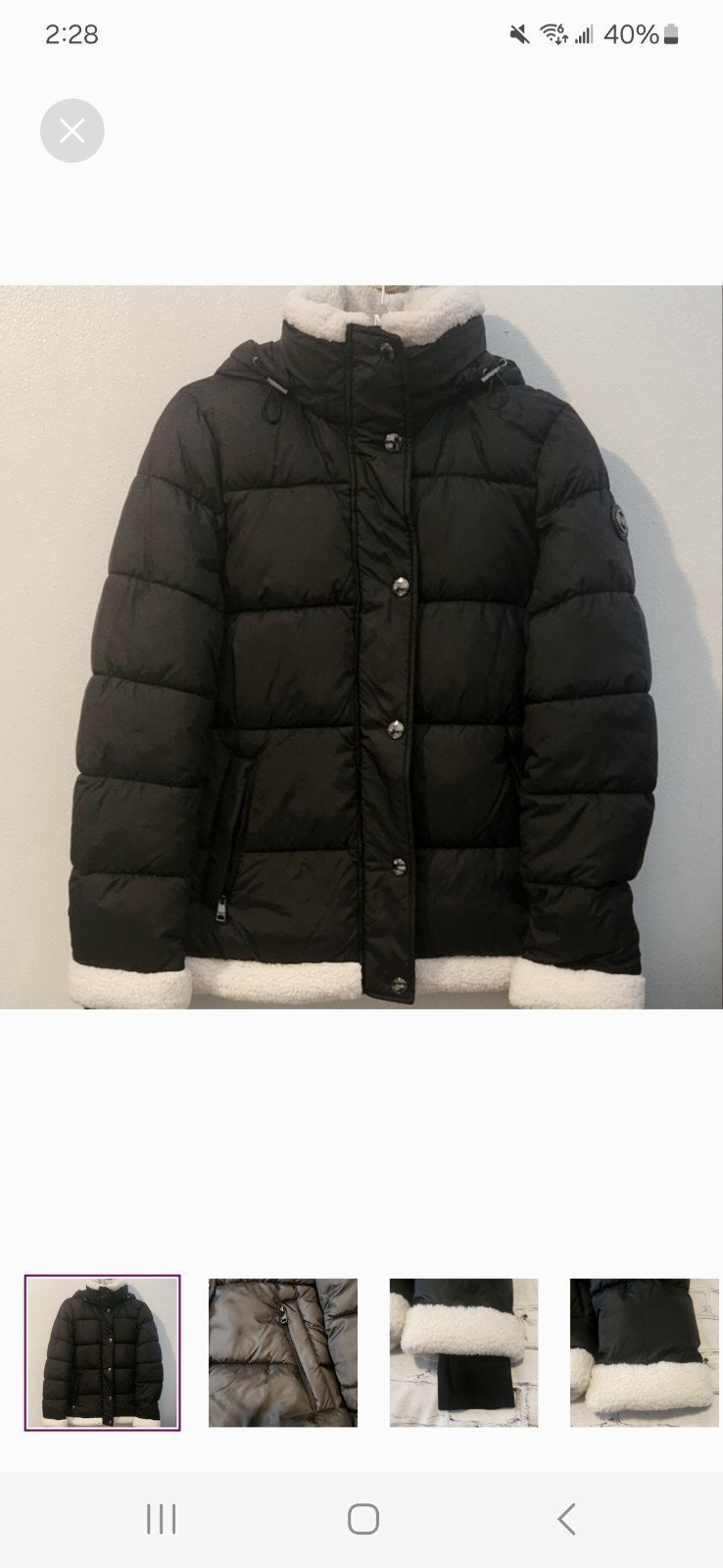 Michael Kors Coat Size XS