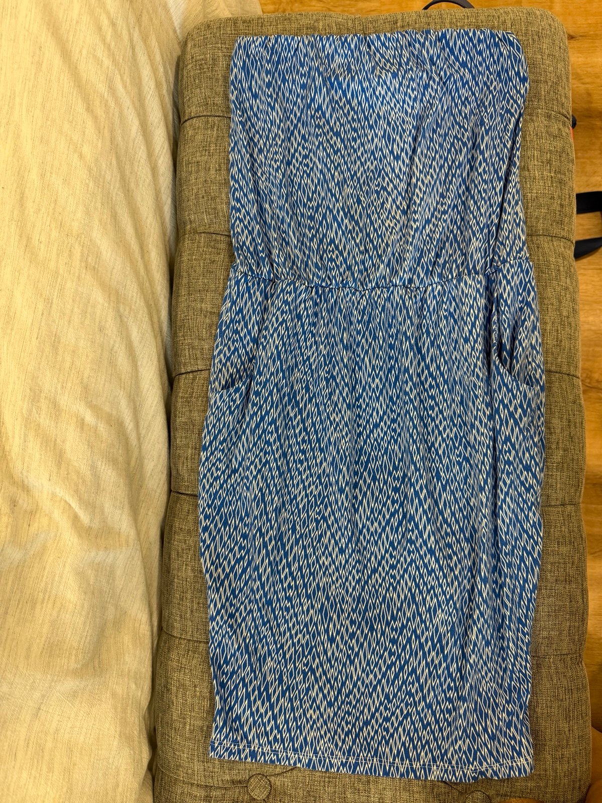 Fighting Eel strapless dress (xs)