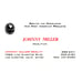 Johnny Miller Realty Los Alamitos CA Vintage Business Card SD8-B1