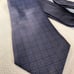 Givenchy Paris Navy 100% Silk Necktie Logo Monogram Print Men’s Tie