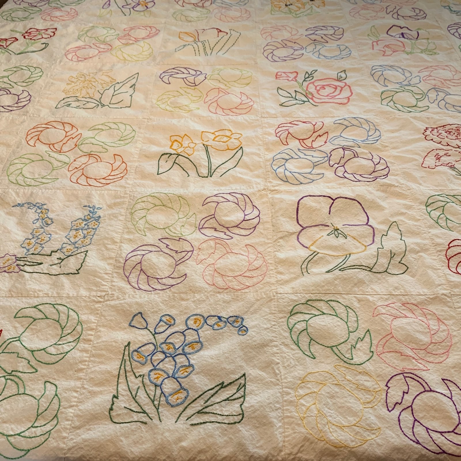 Spring Quilt Top