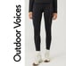NWT Outdoor Voices 7/8 Leggings in Black Rainbow Frostknit