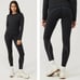 NWT Outdoor Voices 7/8 Leggings in Black Rainbow Frostknit
