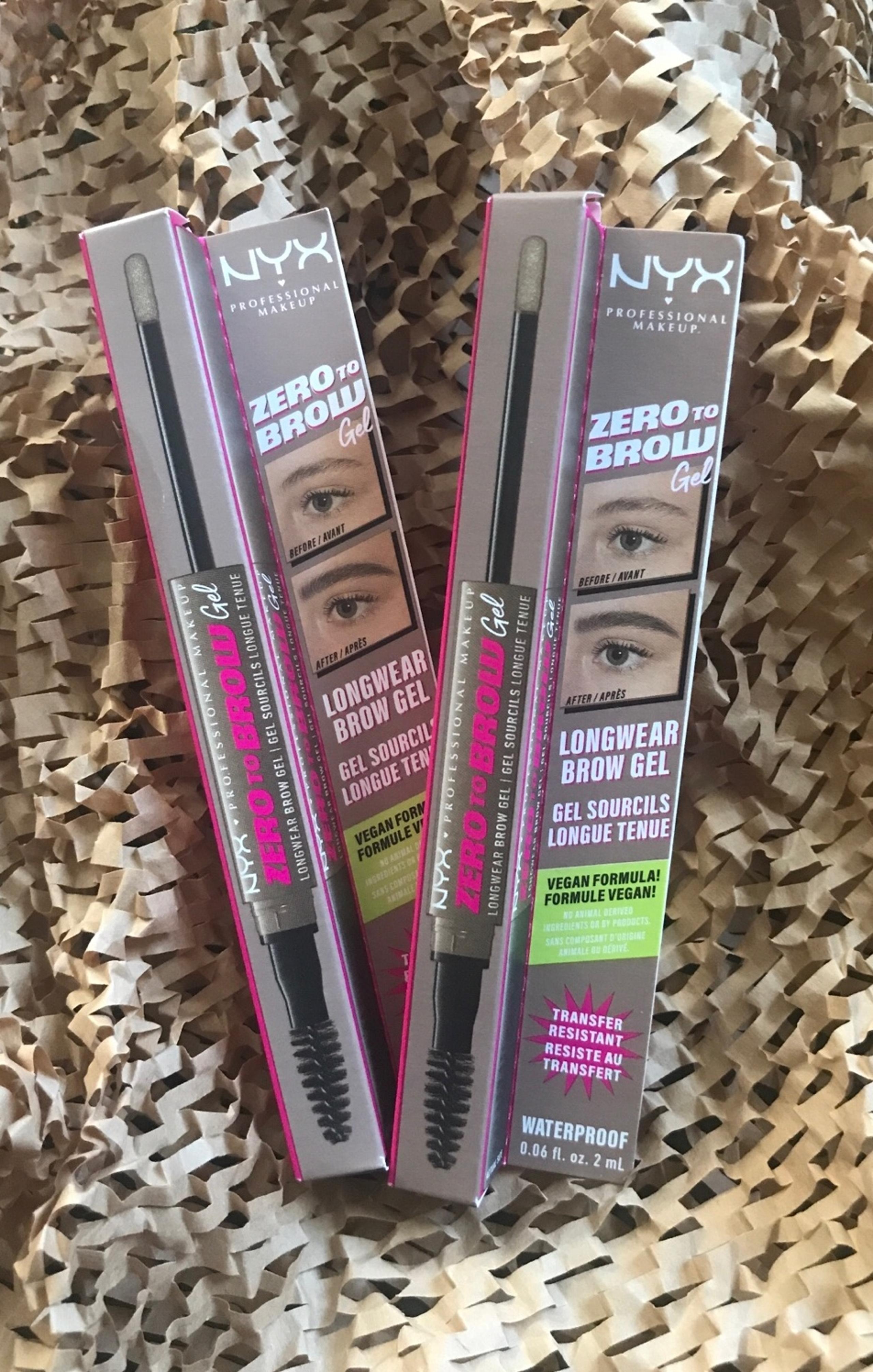 NYX Zero to Brow Gel [Taupe]