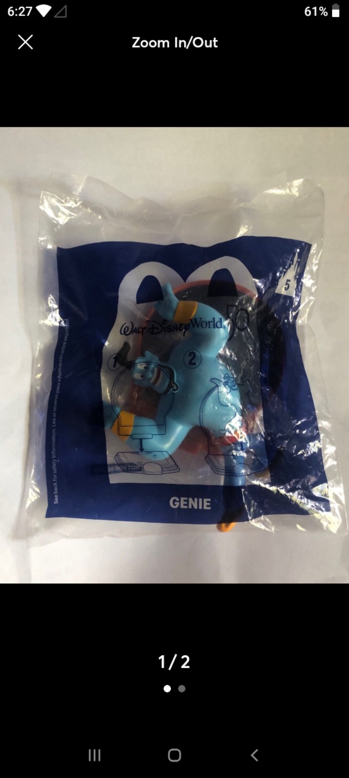 Disney 50 McDonald's collectables 12 pcs lot set